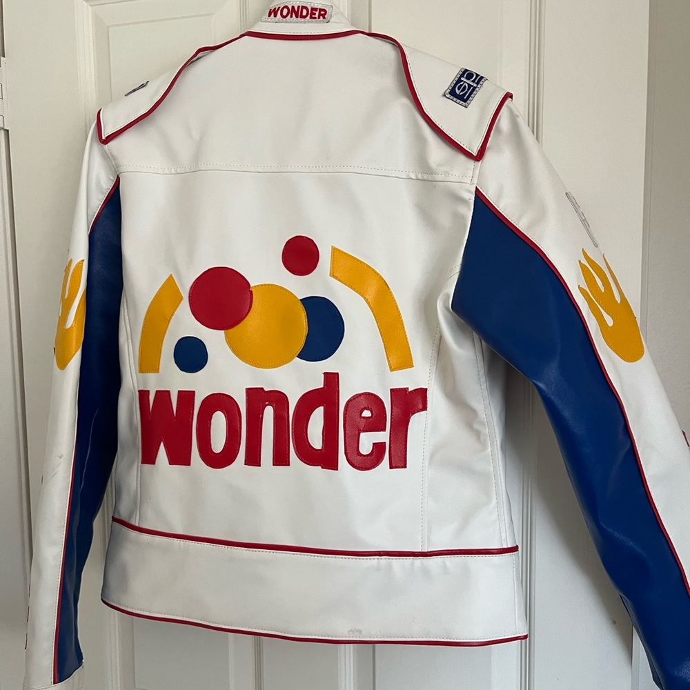 White and Blue Men's Jacket